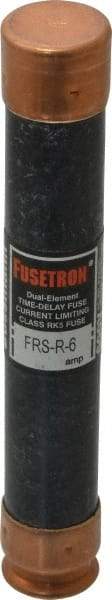 Cooper Bussmann - 300 VDC, 600 VAC, 6 Amp, Time Delay General Purpose Fuse - Fuse Holder Mount, 127mm OAL, 20 at DC, 200 (RMS) kA Rating, 13/16" Diam - Caliber Tooling