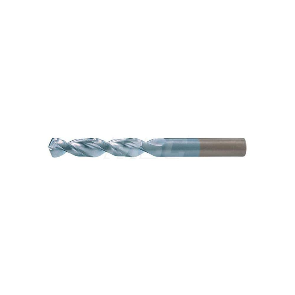 Screw Machine Length Drill Bit: 0.3906″ Dia, 135 °, Cobalt Coated, Right Hand Cut, Parabolic Flute, Straight-Cylindrical Shank, Series 2175N