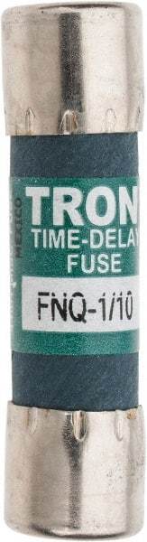 Cooper Bussmann - 500 VAC, 0.1 Amp, Time Delay General Purpose Fuse - Fuse Holder Mount, 1-1/2" OAL, 10 at AC kA Rating, 13/32" Diam - Caliber Tooling