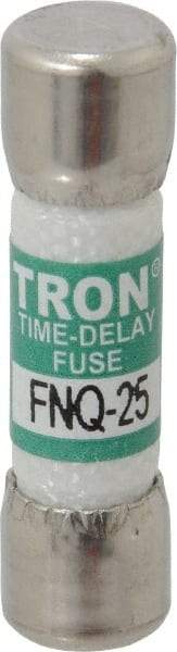 Cooper Bussmann - 500 VAC, 25 Amp, Time Delay General Purpose Fuse - Fuse Holder Mount, 1-1/2" OAL, 10 at AC kA Rating, 13/32" Diam - Caliber Tooling