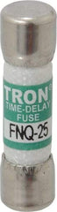 Cooper Bussmann - 500 VAC, 25 Amp, Time Delay General Purpose Fuse - Fuse Holder Mount, 1-1/2" OAL, 10 at AC kA Rating, 13/32" Diam - Caliber Tooling