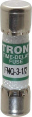 Cooper Bussmann - 500 VAC, 3.5 Amp, Time Delay General Purpose Fuse - Fuse Holder Mount, 1-1/2" OAL, 10 at AC kA Rating, 13/32" Diam - Caliber Tooling