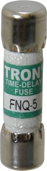 Cooper Bussmann - 500 VAC, 5 Amp, Time Delay General Purpose Fuse - Fuse Holder Mount, 1-1/2" OAL, 10 at AC kA Rating, 13/32" Diam - Caliber Tooling