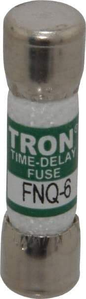 Cooper Bussmann - 500 VAC, 6 Amp, Time Delay General Purpose Fuse - Fuse Holder Mount, 1-1/2" OAL, 10 at AC kA Rating, 13/32" Diam - Caliber Tooling