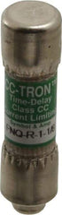 Cooper Bussmann - 300 VDC, 600 VAC, 1.13 Amp, Time Delay General Purpose Fuse - Fuse Holder Mount, 1-1/2" OAL, 200 at AC (RMS) kA Rating, 13/32" Diam - Caliber Tooling