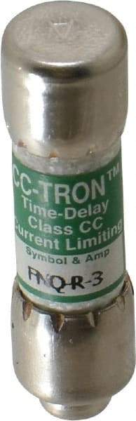 Cooper Bussmann - 300 VDC, 600 VAC, 3 Amp, Time Delay General Purpose Fuse - Fuse Holder Mount, 1-1/2" OAL, 200 at AC (RMS) kA Rating, 13/32" Diam - Caliber Tooling