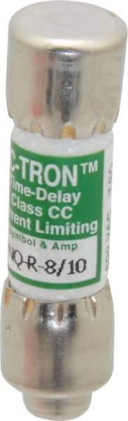 Cooper Bussmann - 300 VDC, 600 VAC, 0.8 Amp, Time Delay General Purpose Fuse - Fuse Holder Mount, 1-1/2" OAL, 200 at AC (RMS) kA Rating, 13/32" Diam - Caliber Tooling