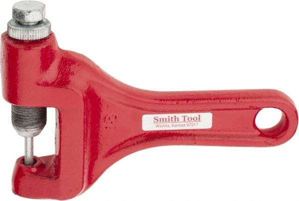 Made in USA - Chain Breaker - For Use with ANSI Standard & Metric Roller Chains - Caliber Tooling