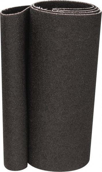 Norton - 6" Wide x 48" OAL, 80 Grit, Silicon Carbide Abrasive Belt - Silicon Carbide, Medium, Coated, Wet - Caliber Tooling