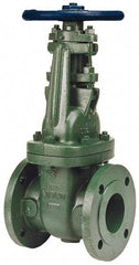 NIBCO - 4" Pipe, Class 150, Flanged-Raised Face Ductile Iron Solid Wedge OS & Y Gate Valve - 285 WOG, 150 WSP, Bolted Bonnet - Caliber Tooling