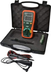 Extech - Digital LCD Display, 2,000 Megohm Electrical Insulation Resistance Tester & Megohmmeter - 1,000 VAC Max Test Voltage, Powered by 1.5V AA Battery - Caliber Tooling