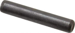 Holo-Krome - 5/16" Diam x 1-3/4" Pin Length Grade 8 Alloy Steel Standard Dowel Pin - Black Luster Finish, C 47-58 & C 60 (Surface) Hardness, 1 Beveled & 1 Rounded End - Caliber Tooling