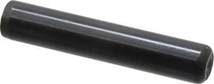 Holo-Krome - 3/8" Diam x 2" Pin Length Grade 8 Alloy Steel Standard Dowel Pin - Black Luster Finish, C 47-58 & C 60 (Surface) Hardness, 1 Beveled & 1 Rounded End - Caliber Tooling