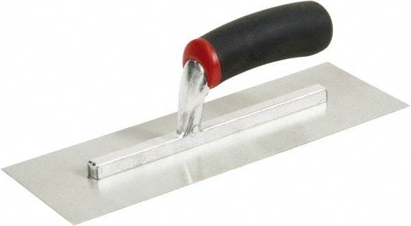 Hyde Tools - Carbon Steel Masonry Trowel - 12" Long x 4" Wide - Caliber Tooling