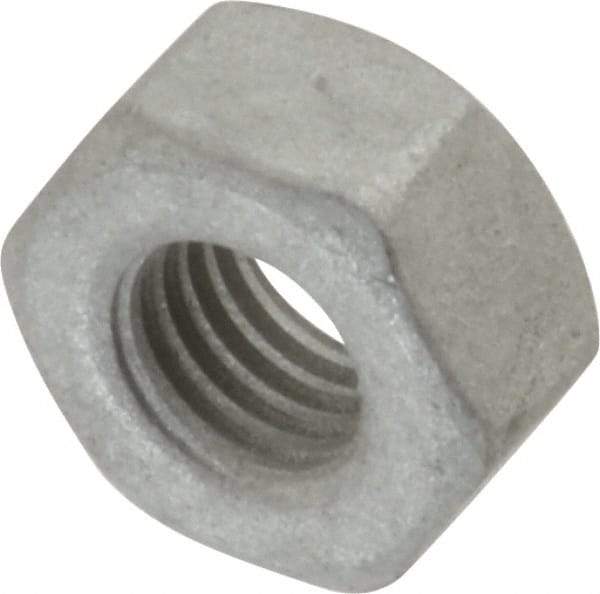 Armor Coat - 1/4-28 UNF Steel Right Hand Hex Nut - 7/16" Across Flats, 7/32" High, Armor Coat Finish - Caliber Tooling