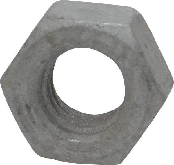 Armor Coat - 5/16-18 UNC Steel Right Hand Hex Nut - 1/2" Across Flats, 17/64" High, Armor Coat Finish - Caliber Tooling