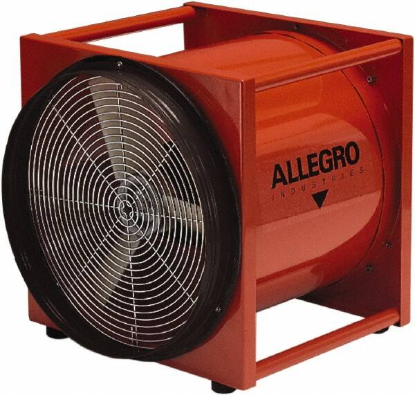 Allegro - 16" Inlet, Electric AC Axial Blower - 0.5 hp, 2,900 CFM (Free Air), Explosion Proof, 230 Max Voltage Rating - Caliber Tooling