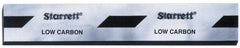 Starrett - 24 x 5 x 3/32 Inch, Type C1010, Low Carbon Steel Flat Stock - + 0.625 Inch Long Tolerance, + 0.000-0.005 Inch Wide Tolerance, +/- 0.001 Inch Thickness and Square Tolerance - Caliber Tooling