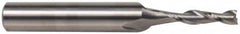 Onsrud - 5/16" Cutting Diam x 1-1/8" Length of Cut, 2 Flute, Upcut Spiral Router Bit - Uncoated, Left Hand Cut, Solid Carbide, 3" OAL x 1/2" Shank Diam, Double Edge, 30° Helix Angle - Caliber Tooling