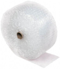 Made in USA - 175' Long x 12" Wide x 3/16" Thick, Small Sized Bubble Roll - Clear, Perforated Every 12" - Caliber Tooling