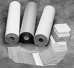 Made in USA - 720' Long x 60" Wide Roll of Recycled Kraft Paper - 8-1/2" OD, 50 Lb Paper Weight, 66 Lb per Roll - Caliber Tooling