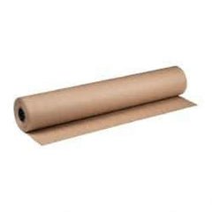 Made in USA - 720' Long x 48" Wide Roll of Recycled Kraft Paper - 8-1/2" OD, 50 Lb Paper Weight, 53 Lb per Roll - Caliber Tooling