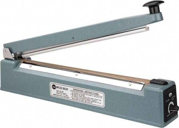 Value Collection - 16" Max Seal, 6 mil Thick, Table Top Thermal Impulse Sealer - 750 Watts - Caliber Tooling