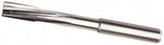 Kennametal - 5mm Carbide-Tipped 4 Flute Chucking Reamer - Helical Flute, 6mm Straight Shank, 12mm Flute Length, 74mm OAL - Caliber Tooling