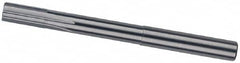 Kennametal - 5.5mm Carbide-Tipped 4 Flute Chucking Reamer - Straight Flute, 6mm Straight Shank, 12mm Flute Length, 74mm OAL - Caliber Tooling