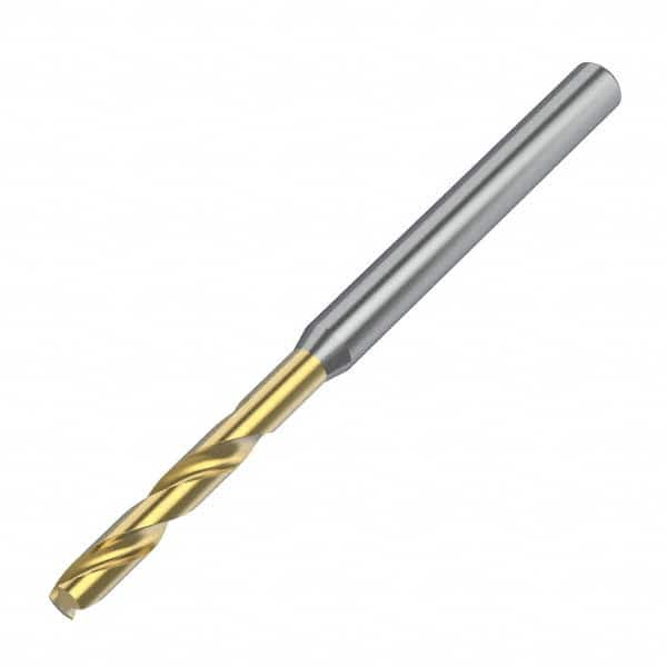 Kennametal - 19.9mm 140° Spiral Flute Solid Carbide Taper Length Drill Bit - Caliber Tooling