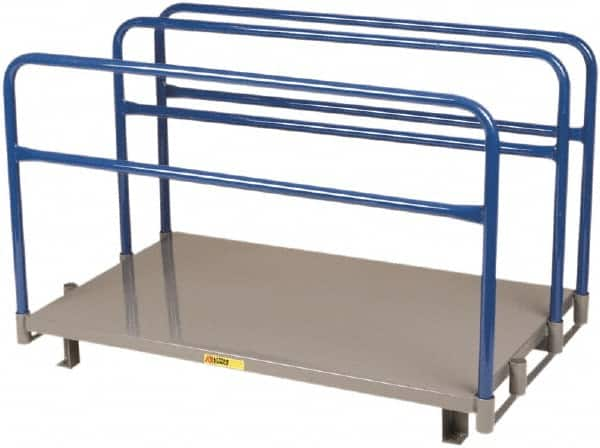 Little Giant - Gray Adjustable Sheet & Panel Rack - 51" Wide x 30" High x 32-1/2" Deep, Steel - Caliber Tooling