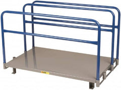 Little Giant - Gray Adjustable Sheet & Panel Rack - 63" Wide x 36" High x 32-1/2" Deep, Steel - Caliber Tooling