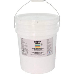 Synco Chemical - 30 Lb Pail Silicone General Purpose Grease - Translucent White/Gray, Food Grade, 500°F Max Temp, NLGIG 2, - Caliber Tooling