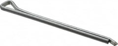 Made in USA - 3/16" Diam x 3" Long Hammerlock Cotter Pin - Grade 2, Zinc-Plated, Steel - Caliber Tooling