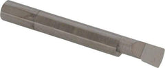 Accupro - 0.29" Min Bore Diam, 0.6" Max Bore Depth, 5/16 Shank Diam, Boring Bar - Left Hand Cut, Solid Carbide, Bright Finish - Exact Industrial Supply