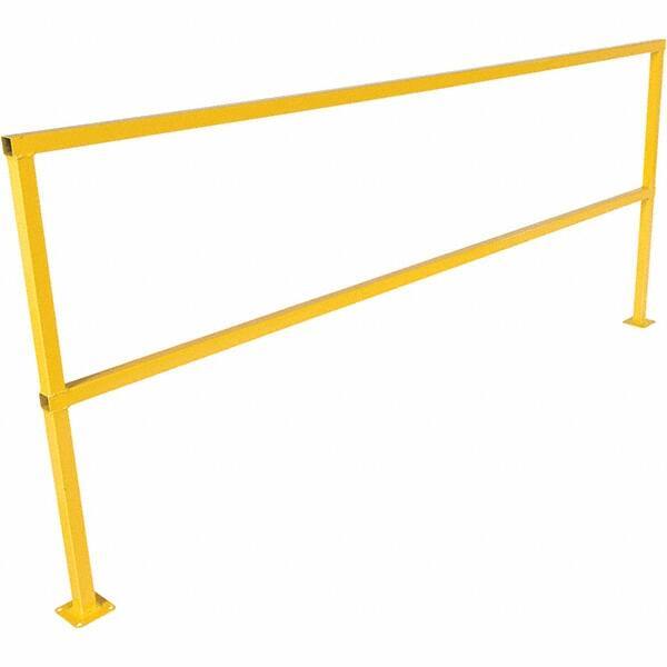 Vestil - 96" Long x 42" High, Steel Square Handrails - Caliber Tooling