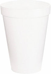 DART - Foam Drink Cups, 12 oz, 1000/Carton - White - Caliber Tooling