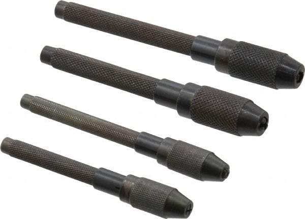 Value Collection - 4 Piece 0.15" Pin Vise Set - Caliber Tooling