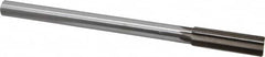 Interstate - 0.693" High Speed Steel Chucking Reamer - Straight Flute, 9/16" Straight Shank, 2-1/4" Flute Length, 9" OAL - Caliber Tooling