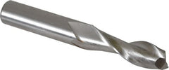 Onsrud - 1/2" Cutting Diam x 1-1/2" Length of Cut, 2 Flute, Upcut Spiral Router Bit - Uncoated, Right Hand Cut, High Speed Steel, 3-1/2" OAL x 1/2" Shank Diam, Double Edge, 19 to 32° Helix Angle - Caliber Tooling