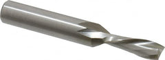 Onsrud - 3/8" Cutting Diam x 1" Length of Cut, 2 Flute, Downcut Spiral Router Bit - Uncoated, Right Hand Cut, High Speed Steel, 3-1/2" OAL x 1/2" Shank Diam, Double Edge, 19 to 32° Helix Angle - Caliber Tooling