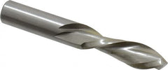 Onsrud - 1/2" Cutting Diam x 1-1/2" Length of Cut, 2 Flute, Downcut Spiral Router Bit - Uncoated, Right Hand Cut, High Speed Steel, 3-1/2" OAL x 1/2" Shank Diam, Double Edge, 19 to 32° Helix Angle - Caliber Tooling