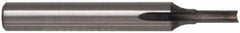 Onsrud - 1/2" Diam, 1/2" Shank Diam, 1" Length of Cut, 2 Flute Double Edge Straight Router Bit - 4" Overall Length, Right Hand Cut, Solid Carbide - Caliber Tooling