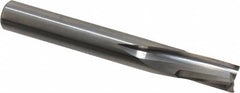 Onsrud - 3/8" Cutting Diam x 5/8" Length of Cut, 3 Flute, Downcut Spiral Router Bit - Uncoated, Right Hand Cut, Solid Carbide, 3" OAL x 3/8" Shank Diam, Three Edge, 10° Helix Angle - Caliber Tooling