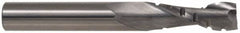 Onsrud - 1/2" Cutting Diam x 1-1/8" Length of Cut, 2 Flute, Upcut Spiral Router Bit - Uncoated, Right Hand Cut, Solid Carbide, 3" OAL x 1/2" Shank Diam, Chipbreaker, 30° Helix Angle - Caliber Tooling