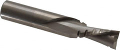 Onsrud - 1/2" Cutting Diam x 1-1/8" Length of Cut, 2 Flute, Downcut Spiral Router Bit - Uncoated, Right Hand Cut, Solid Carbide, 3" OAL x 1/2" Shank Diam, Chipbreaker, 30° Helix Angle - Caliber Tooling