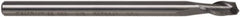 Onsrud - 3/4" Cutting Diam x 1-1/8" Length of Cut, 2 Flute, Upcut Spiral Router Bit - Uncoated, Right Hand Cut, Solid Carbide, 4" OAL x 3/4" Shank Diam, Bottom-Surfacing, 30° Helix Angle - Caliber Tooling