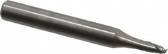 Onsrud - 1/8" Cutting Diam x 1/4" Length of Cut, 2 Flute, Upcut Spiral Router Bit - Uncoated, Right Hand Cut, Solid Carbide, 2" OAL x 1/4" Shank Diam, Bottom-Surfacing, 30° Helix Angle - Caliber Tooling