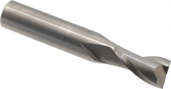 Onsrud - 1/2" Cutting Diam x 7/8" Length of Cut, 2 Flute, Upcut Spiral Router Bit - Uncoated, Right Hand Cut, Solid Carbide, 3" OAL x 1/2" Shank Diam, Bottom-Surfacing, 30° Helix Angle - Caliber Tooling