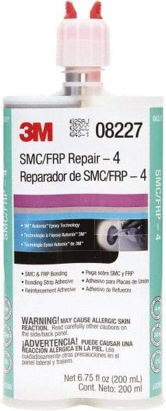 3M - Automotive Body Repair Fillers Type: Fiberglass Repair Adhesive Container Size: 200 mL - Caliber Tooling